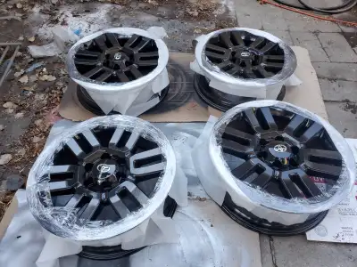 20” Toyota 4Runner Factory OEM Rims Powder Coated Gloss Black. Brand: Toyota 2026-4-Runner Condition...