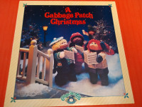 Cabbage patch kids Christmas record LP in good shape 