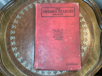 First Edition Copyright 1920 The Ontario Readers Primer Book