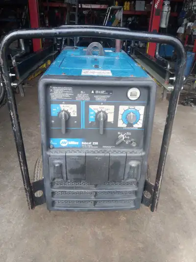 Miller bobcat 250 propane welder with cart , View more