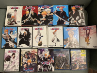 Bleach Anime sets 1-11, 15, 20, 21 + 4 Movies DVD/Blu-Ray 