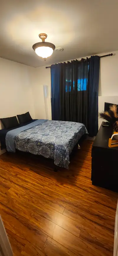 Fully furnished bedroom