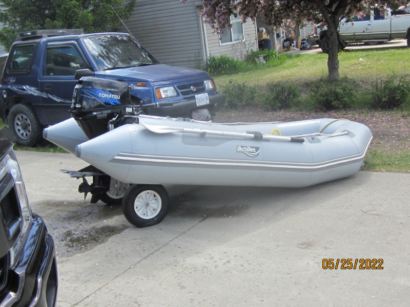 inflatable boat Powerboats & Motorboats Kamloops Kijiji