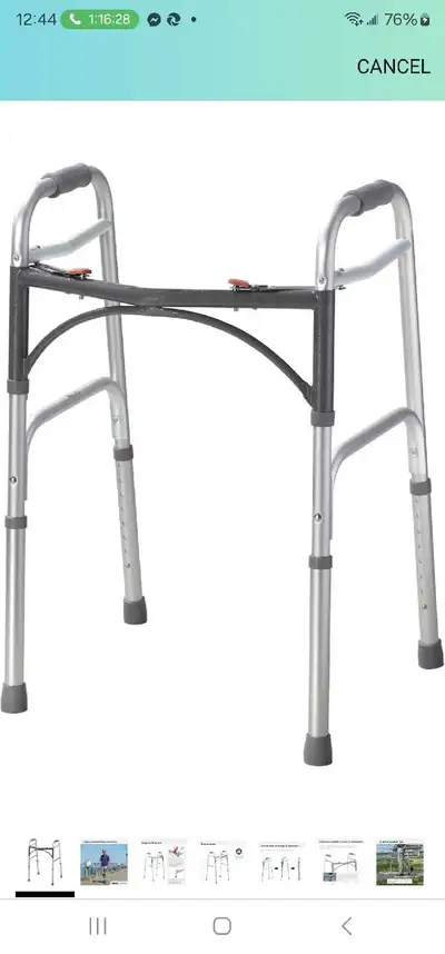 folding walker, View more