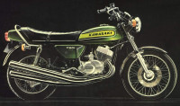 Kawasaki 1974 H2B or 1975 H2C 7