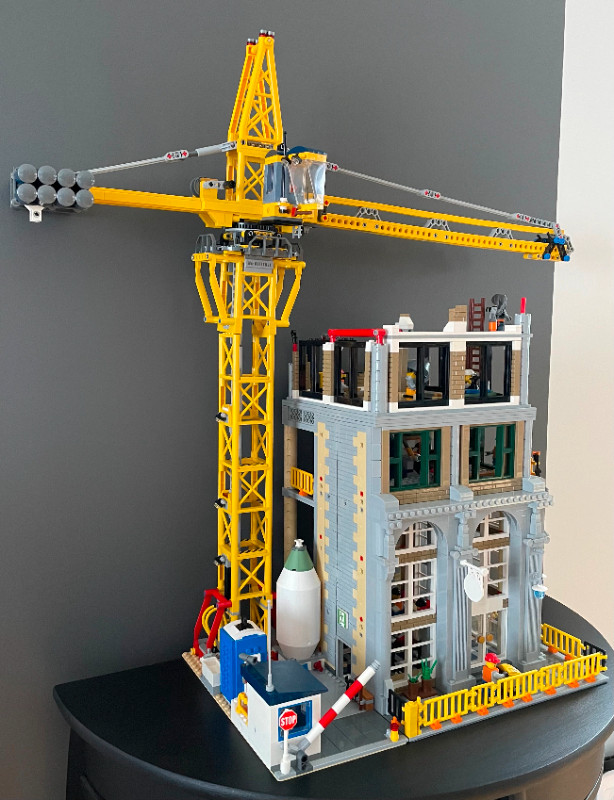LEGO Ideas (rejeté/rejected) Modular Construction site UNIQUE! dans Jouets et jeux  à Laval/Rive Nord - Image 4