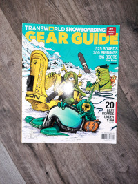 Transworld gear guide magazine $3