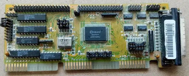 ECS Elitegroup Multi I/O Controllercard 16 bit ISA64744835871746120