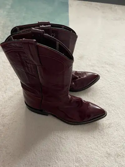 Vaquero western/cowboy boots men’s size 8.5 Size stamp worn off fit a men’s 8.5 shoe size or women’s...