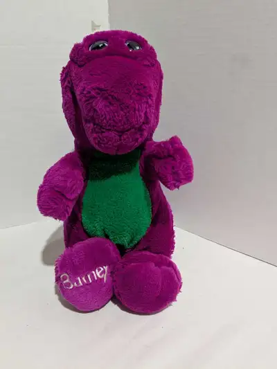 Barney The Purple Dinosaur Soft Plush 13" Toy Vtg 1992 Animal, View more