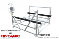 Dock Your Boat with Ease: Bertrand 4500 lb Lift.