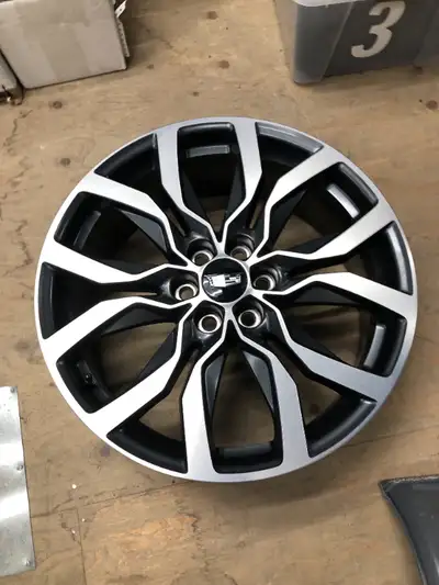 4 Brand new, never been on a vehicle. Asolutely spotless XT5 Chrome rims, price is firm