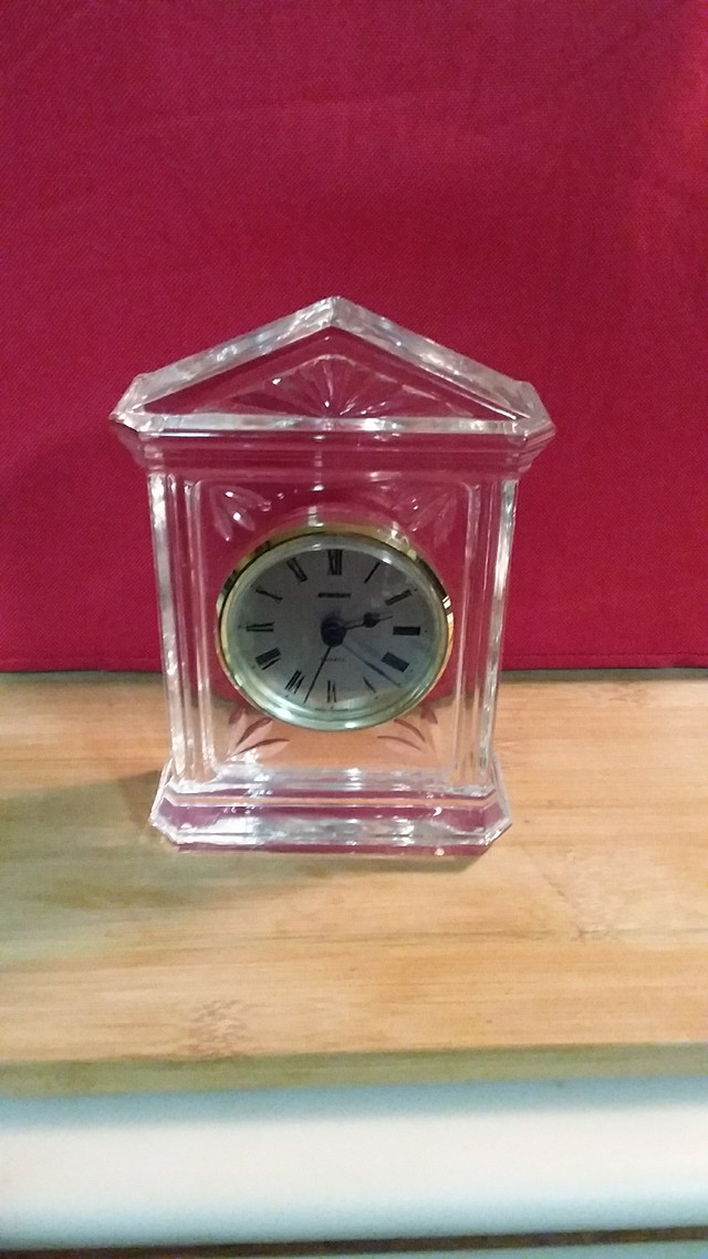 Vintage Crystal  Clock in Arts & Collectibles in Truro - Image 2