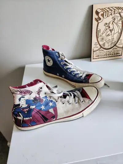 Superman Converse shoes, View more