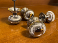 Never Use 4 Silver Metal Ball Drawer Knobs Pulls
