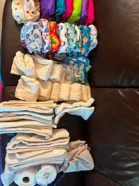 Cloth diapers and inserts