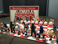 Vintage Baseball Chess Set