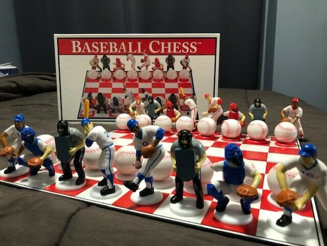 Vintage Baseball Chess Set in Arts & Collectibles in Mississauga / Peel Region