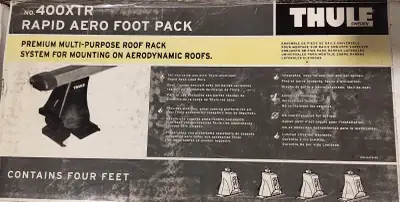 Thule 400XTR Rapid Aero Foot 4 pack, View more