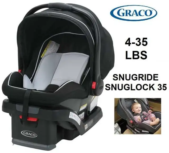 Graco SnugRide 35 Infant Car Seat in Strollers, Carriers & Car Seats in Mississauga / Peel Region - Image 2