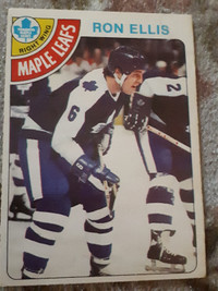 1978-79 O-Pee-Chee Hockey Ron Ellis Card #92