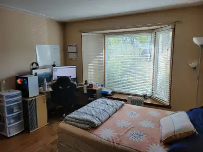 Private furnished room available in a shared student house in Kitchener (sublet until August). Just...