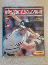 ALBUM  DE STICKERS DE BASEBALL PANINI 1988