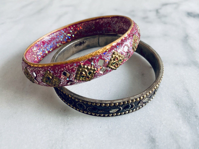 Indian bangle set of 2 from India bracelet jewelry gift in Jewellery & Watches in City of Toronto