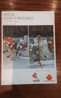 1972 Team Canada Program