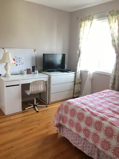 2nd Floor, Furnished Room in a House, for 1 Female Student