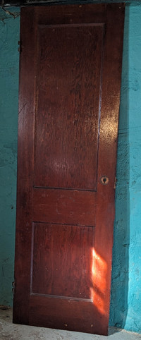 Antique Interior Door 23.5 inches wide by 77 inches tall