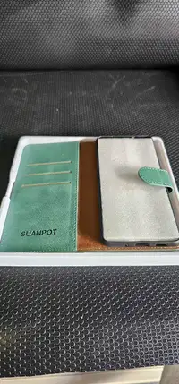 SUANPOT Sea Green Wallet Case For Samsung S20Plus
