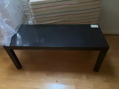 Coffee Table Ikea Black 34"x15"x14 1/2", View more