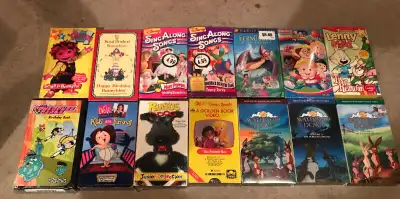 Get all 13 (WHEN GOOD GHOULS GO BAD IS NOW SOLD) New & Factory Sealed Kid's themed movies/cartoons V...