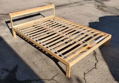 Ikea Full/Double Bed Frame and Base, View more