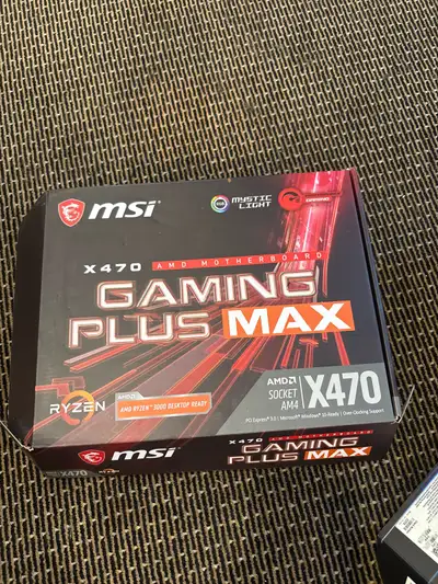 X470 AMD motherboard , View more