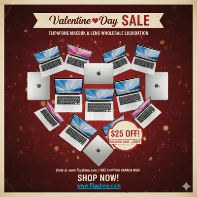 MacBook Air Pro Deals Valentine's Day Markdown, View more