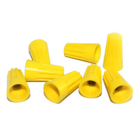 100pcs Yellow P4 Type Electrical Wire Connectors Screw Terminals