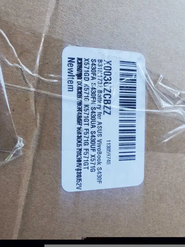 ASUS Vivobook Battery B31N1732 in Laptop Accessories in Cambridge - Image 4