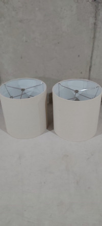 Pair of lamp shades