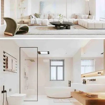 Interior design and graphic render, plan included., View more