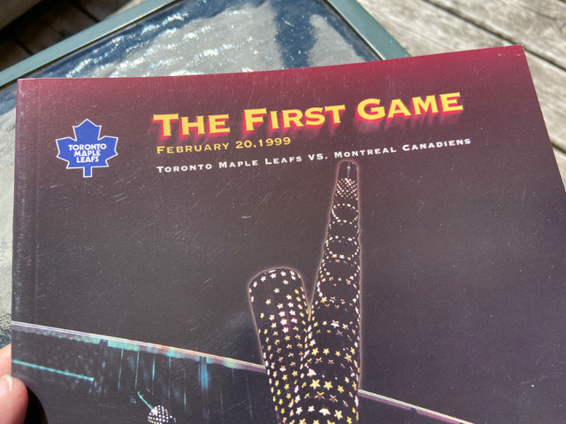 Air Canada Centre, First Game Magazine, Toronto Maple Leafs in Arts & Collectibles in St. Catharines - Image 3