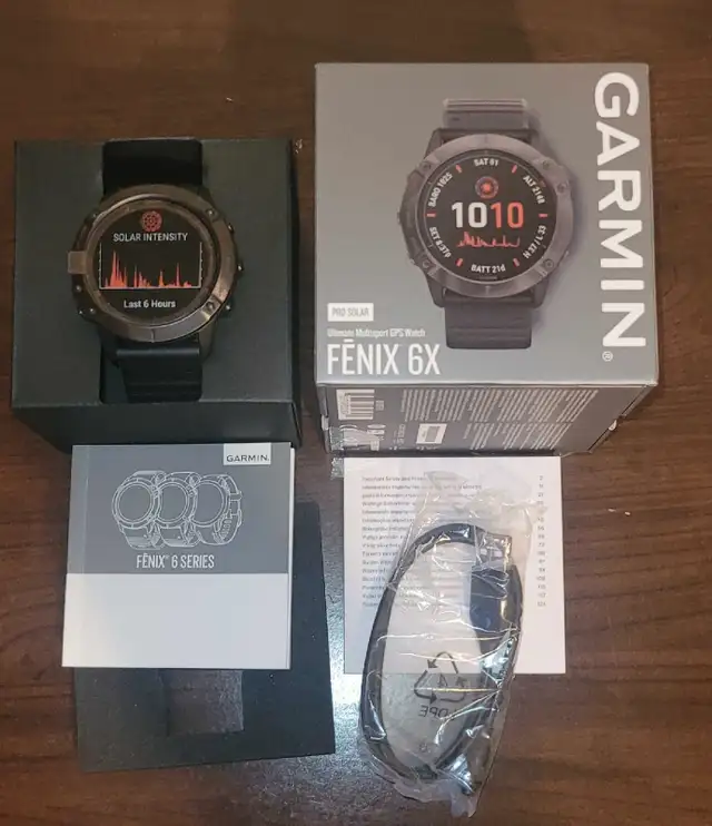 GARMIN FENIX 6X PRO SOLAR in Jewellery & Watches in Laval / North Shore - Image 4