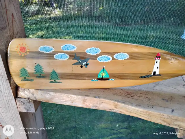 Decorative or use it to Paddle in Canoes, Kayaks & Paddles in Truro - Image 2