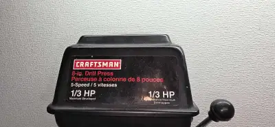 DRILL PRESS. 8 pouces. Craftman, View more