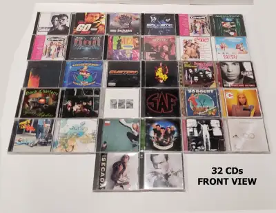 32 Original CDs in "GOOD CONDITION", View more