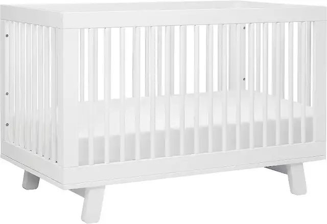 Babyletto Hudson 3-in-1 Convertible Crib White in Cribs in City of Toronto - Image 2