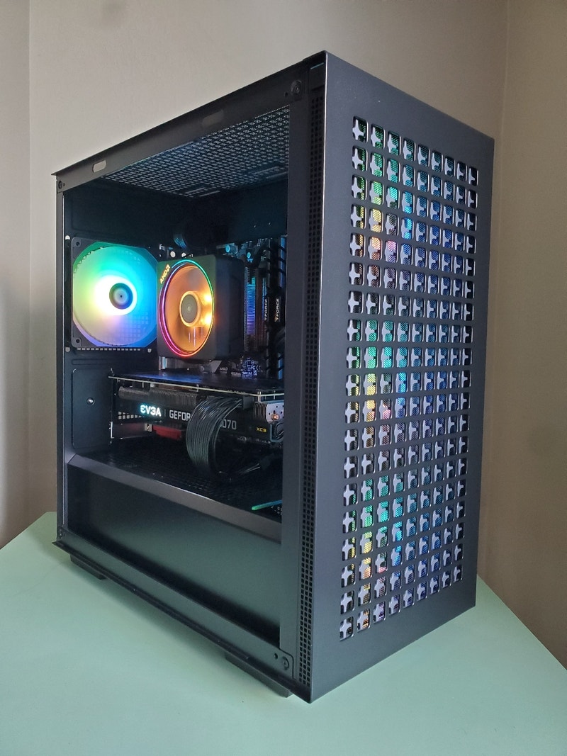 Gaming PC (3600/RTX3070/32GB/1TB NVMe/B550/WIFI6E&BT5.3/USBC) Desktop