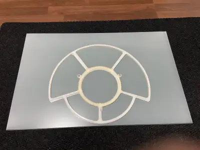 IKEA Glass, Swivel TV Stand, View more