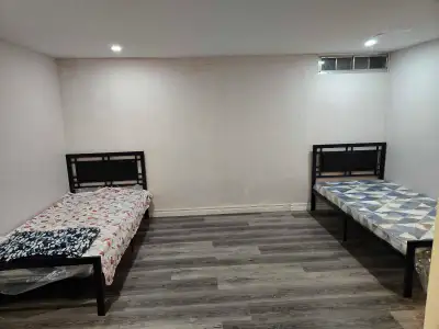 Shared rooms available.